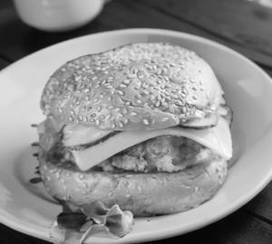 Chicken cheese burger