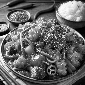 Crispy Veg In Hot Garlic Sauce Dry