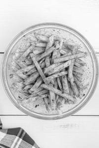 Salted fries