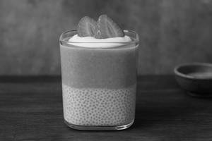 Mixed Berries & Cream Chia Pudding [Glass Jar]