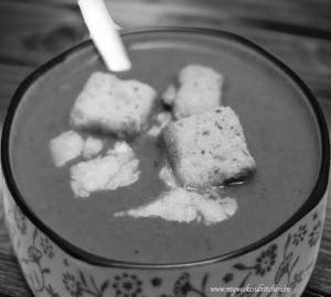 Cream of palak soup   [half]
