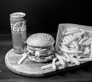 Johnnie's Mutton Burger Combo