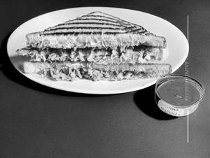 Chettinad chicken sandwich