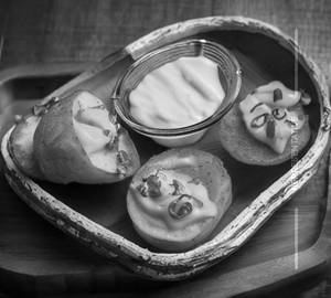 Potato cheese shots
