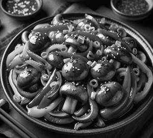 Chilli Mushroom Dry