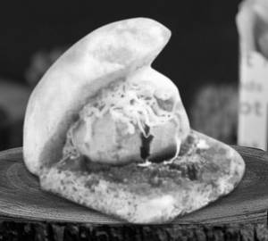 Cheese vada pav