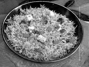 Schezwan Paneer Rice