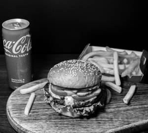Johnnie's Beef Burger Combo