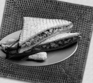 Paneer tikka sandwich