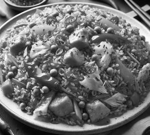 Chicken Garlic Fried Rice