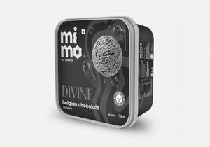 Mimo Belgian Chocolate Tub 750ml