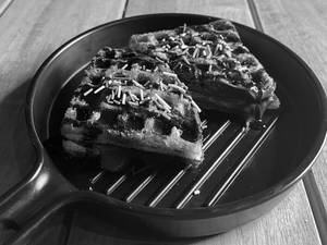 Dark Chocolate Waffles