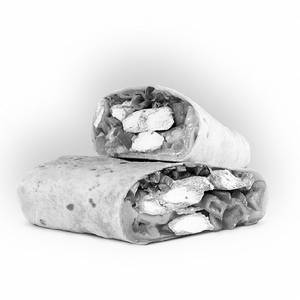 Paneer Keema Wrap