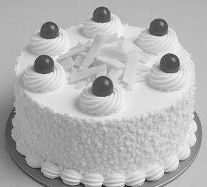 White forest Cake 