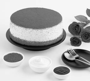 Red Velvet Cake Round Shape