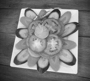 Seasonal green salad