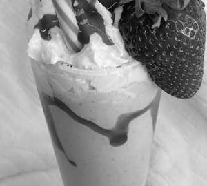 Strawberry thick shake