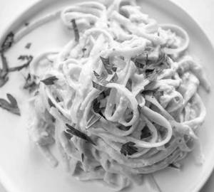 Non Veg Spaghetti Alfredo