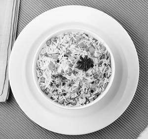 Veg Pulav With Gobi Manchurian Compo