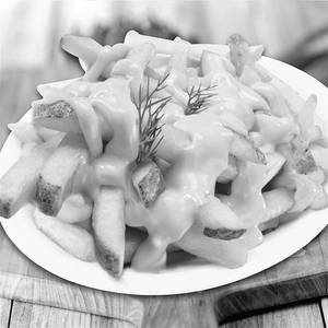 Cheesy Fries [200 gm] [Serves 1]
