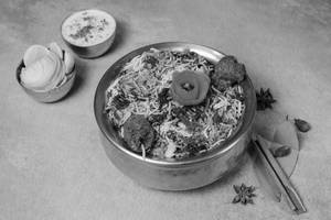 Mutton Kabab Biryani