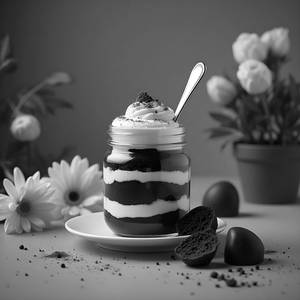 Choco Truffle Jar Cake (Milky Cake)