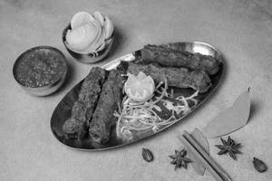 Mutton Seekh Kebab (4 Pcs)