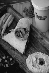 Hummus Veggies Wrap