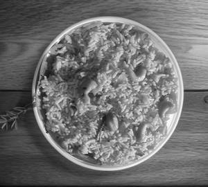 Carrot rice home made