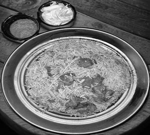 Beef biryani