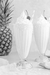 Pina chikki milk shake