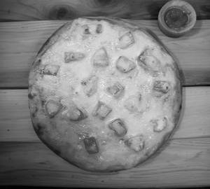 Jain Butter Paneer Pizza