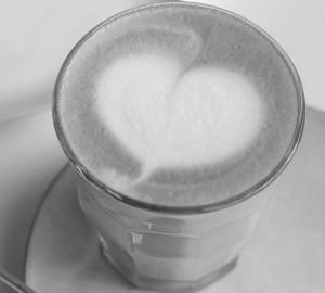 Hazelnut latte