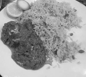 Butter Chicken with Fried Rice