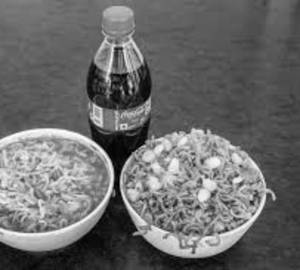 Chicken Maggie + Cold Drinks
