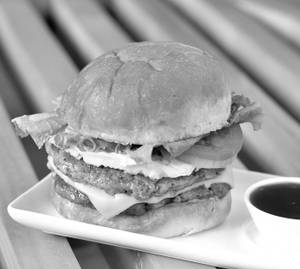 Veg Double Cheese Burger
