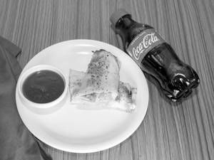 Paneer Wrap + Coke