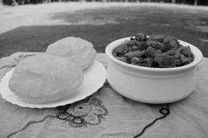 Puri Sabzi + Cold Drink