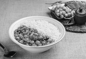 Chole Chawal Bowl