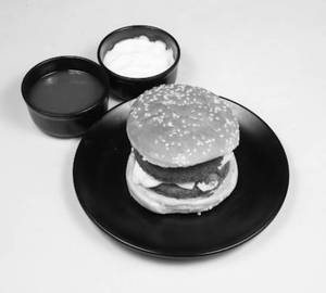 Supreme burger veg