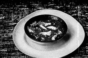 Chicken clear soup
