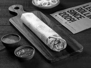 Peri Peri Paneer Tikka Roll