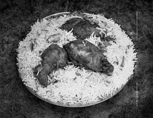 Special chicken biryani boneless
