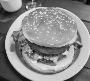 Supreme burger non-veg