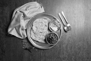 Paratha With Chicken Kothu