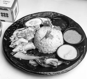 Hainanese Chicken Rice
