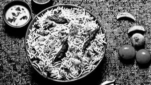 Fish biryani