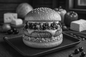 Tandoori Paneer Burger