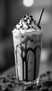 Chocolate cold coffee
