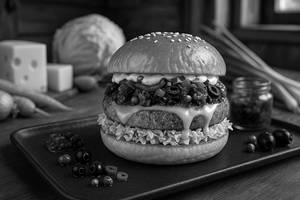 Greek Garden Burger